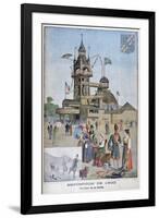 The Swedish Pavilion at the Universal Exhibition of 1900, Paris, 1900-null-Framed Giclee Print