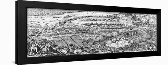 The Swedish Victory at the Battle of Lutzen, 1632-null-Framed Giclee Print