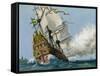 The Swedish Warship 'Vasa'-Ralph Bruce-Framed Stretched Canvas