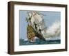 The Swedish Warship 'Vasa'-Ralph Bruce-Framed Premium Giclee Print