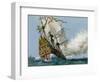 The Swedish Warship 'Vasa'-Ralph Bruce-Framed Premium Giclee Print