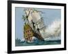 The Swedish Warship 'Vasa'-Ralph Bruce-Framed Giclee Print