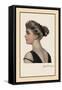 The Sweep of Her Back-Clarence F. Underwood-Framed Stretched Canvas