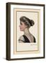 The Sweep of Her Back-Clarence F. Underwood-Framed Art Print