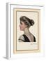 The Sweep of Her Back-Clarence F. Underwood-Framed Art Print