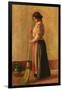 The Sweeper, 1889-Pierre-Auguste Renoir-Framed Giclee Print