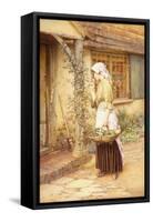 The Sweetest Rose-Charles Edward Wilson-Framed Stretched Canvas