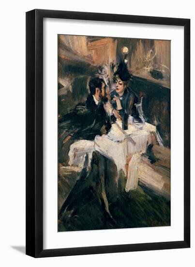 The Sweethearts' Lunch, C.1895-Giovanni Boldini-Framed Premium Giclee Print