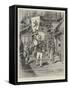 The Sweets of Victory, a Street Scene in Japan after the War-Charles Edwin Fripp-Framed Stretched Canvas