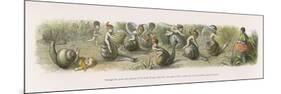 The Swiftest Snails in Fairyland-Richard Doyle-Mounted Premium Giclee Print
