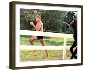 The Swimmer-null-Framed Photo