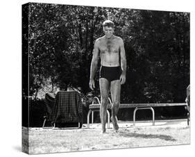 The Swimmer-null-Stretched Canvas