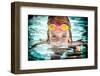 The Swimmer-James Scheid-Framed Photographic Print