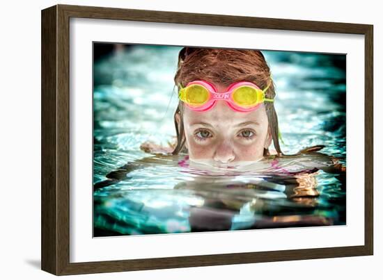 The Swimmer-James Scheid-Framed Photographic Print