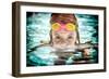 The Swimmer-James Scheid-Framed Photographic Print