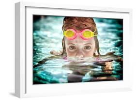 The Swimmer-James Scheid-Framed Photographic Print