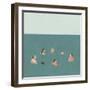 The Swimmers I-Emma Scarvey-Framed Art Print