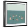 The Swimmers I-Emma Scarvey-Framed Art Print