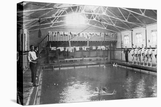 The Swimming Bath, Royal Navy Training Establishment, Shotley, Suffolk, 1936-null-Stretched Canvas