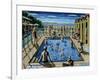 The Swimming Pool, 1989-PJ Crook-Framed Giclee Print