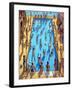 THE SWIMMING POOL, 2012,-PJ Crook-Framed Giclee Print