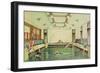 The Swimming Pool Aboard the 'Empress of Japan'-null-Framed Giclee Print