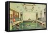 The Swimming Pool Aboard the 'Empress of Japan'-null-Framed Stretched Canvas