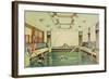 The Swimming Pool Aboard the 'Empress of Japan'-null-Framed Giclee Print