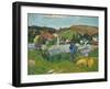 The Swineherd, 1888-Paul Gauguin-Framed Giclee Print