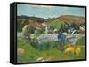 The Swineherd, 1888-Paul Gauguin-Framed Stretched Canvas