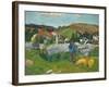 The Swineherd, 1888-Paul Gauguin-Framed Giclee Print