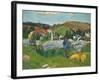 The Swineherd, 1888-Paul Gauguin-Framed Giclee Print