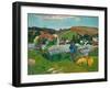 The Swineherd. 1888-Paul Gauguin-Framed Giclee Print