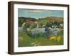 The Swineherd, 1888-Paul Gauguin-Framed Giclee Print