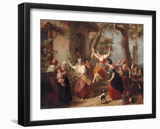 The Swing, 1848-Francois Verheyden-Framed Giclee Print