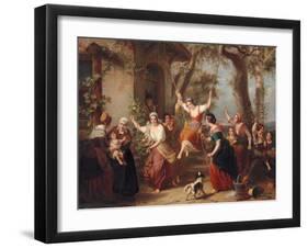 The Swing, 1848-Francois Verheyden-Framed Giclee Print