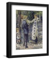 The Swing, 1876-Pierre-Auguste Renoir-Framed Art Print