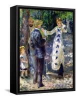 The Swing, 1876-Pierre-Auguste Renoir-Framed Stretched Canvas