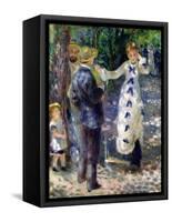 The Swing, 1876-Pierre-Auguste Renoir-Framed Stretched Canvas