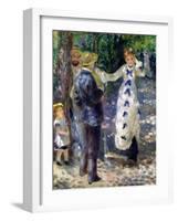 The Swing, 1876-Pierre-Auguste Renoir-Framed Giclee Print