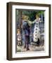 The Swing, 1876-Pierre-Auguste Renoir-Framed Premium Giclee Print