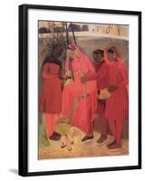 The Swing, 1940-Amrita Sher-gill-Framed Giclee Print