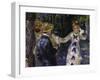 The Swing, c.1876-Pierre-Auguste Renoir-Framed Giclee Print