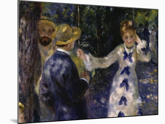 The Swing, c.1876-Pierre-Auguste Renoir-Mounted Giclee Print