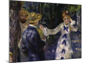 The Swing, c.1876-Pierre-Auguste Renoir-Mounted Giclee Print