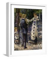 The Swing, c.1876-Pierre-Auguste Renoir-Framed Giclee Print