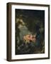 'The Swing', c1767-Jean-Honore Fragonard-Framed Giclee Print