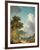 The Swing, Ca. 1765-Jean-Honoré Fragonard-Framed Giclee Print