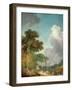 The Swing, Ca. 1765-Jean-Honoré Fragonard-Framed Premium Giclee Print