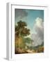 The Swing, Ca. 1765-Jean-Honoré Fragonard-Framed Premium Giclee Print